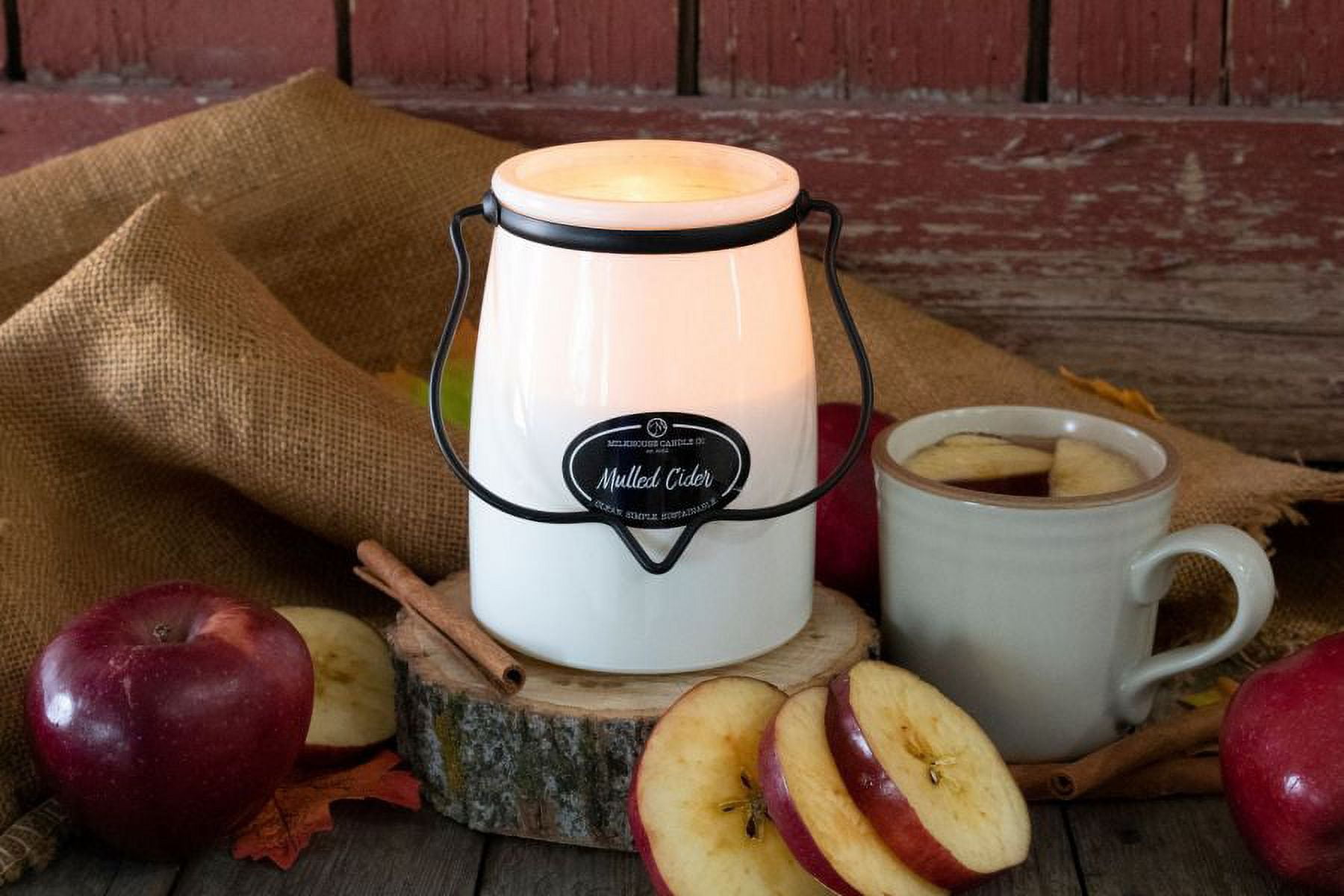 Milkhouse Candles 22 Ounce Jar Candle - MULLED CIDER