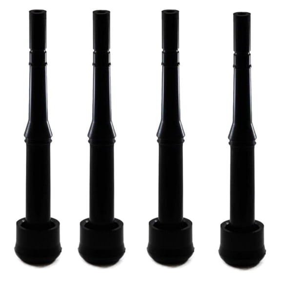 Milking Machine Liners, Melasty 4 Pcs Rubber Inflation Liners 12 Inch for Cows - Compatible with Delaval & Tulsan, Large Teat, Dairy Farm Equipment