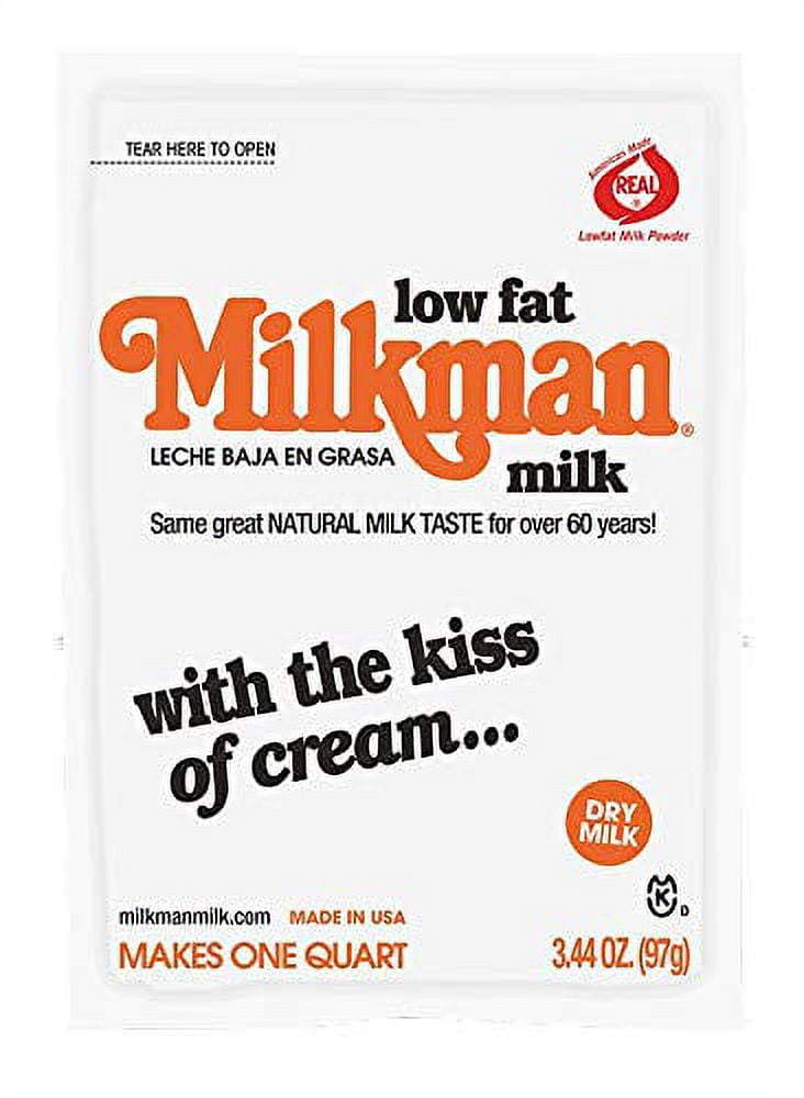 Milkman Low-fat Milk - .. Instant Dry Milk Powder .. (10 Packets)