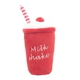 thumbnail image 1 of Milkshake Hamburger Pet Funny Plush Toy Soft Built-in Voice Dog Chew Toy Pet Supplies, 1 of 8