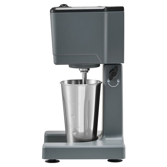 Milkshake Maker, 150W Milk Shake Maker Mixer, Single Head Drink Mixer Blender Machine, Dual-Speed Adjustment Milkshake Blender with Stainless Steel Cup, for Home, Kitchen, Bar & Beverage Shop CY