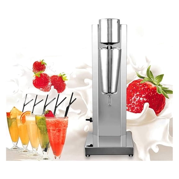 Milkshake Maker 650ml Electric Drink Mixer, 180W Stainless Steel Blender, Adjustable Speed 18000 RPM for Smoothies, Protein Shakes, Coffee