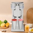 thumbnail image 1 of Milkshake Maker Double Head Electric Drink Mixer Commercial Milkshake Blender Stainless Steel 2 x 180W 10000-14000RPM Speed Adjustable, 1 of 18
