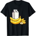 thumbnail image 1 of Milky Banana For Men Women Kids Milk Banana T-Shirt, 1 of 4