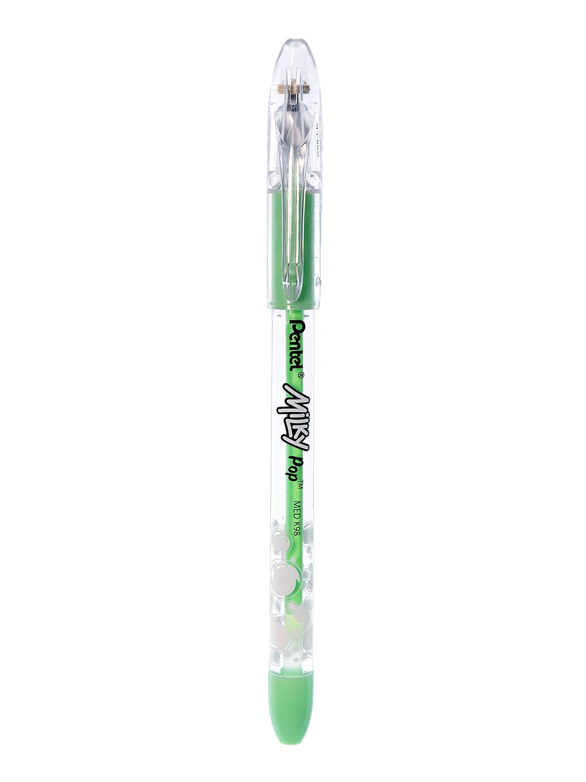 Milky Pop Gel Pens mint green, 0.8 mm (pack of 12)