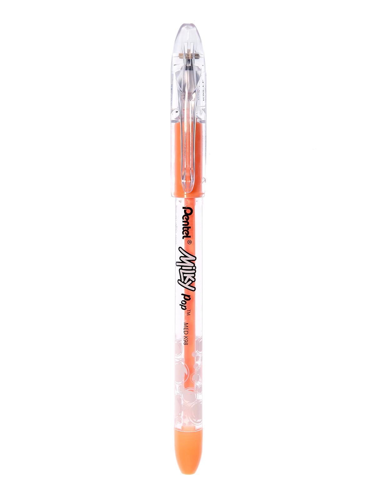 Milky Pop Gel Pens orange, 0.8 mm (pack of 12)