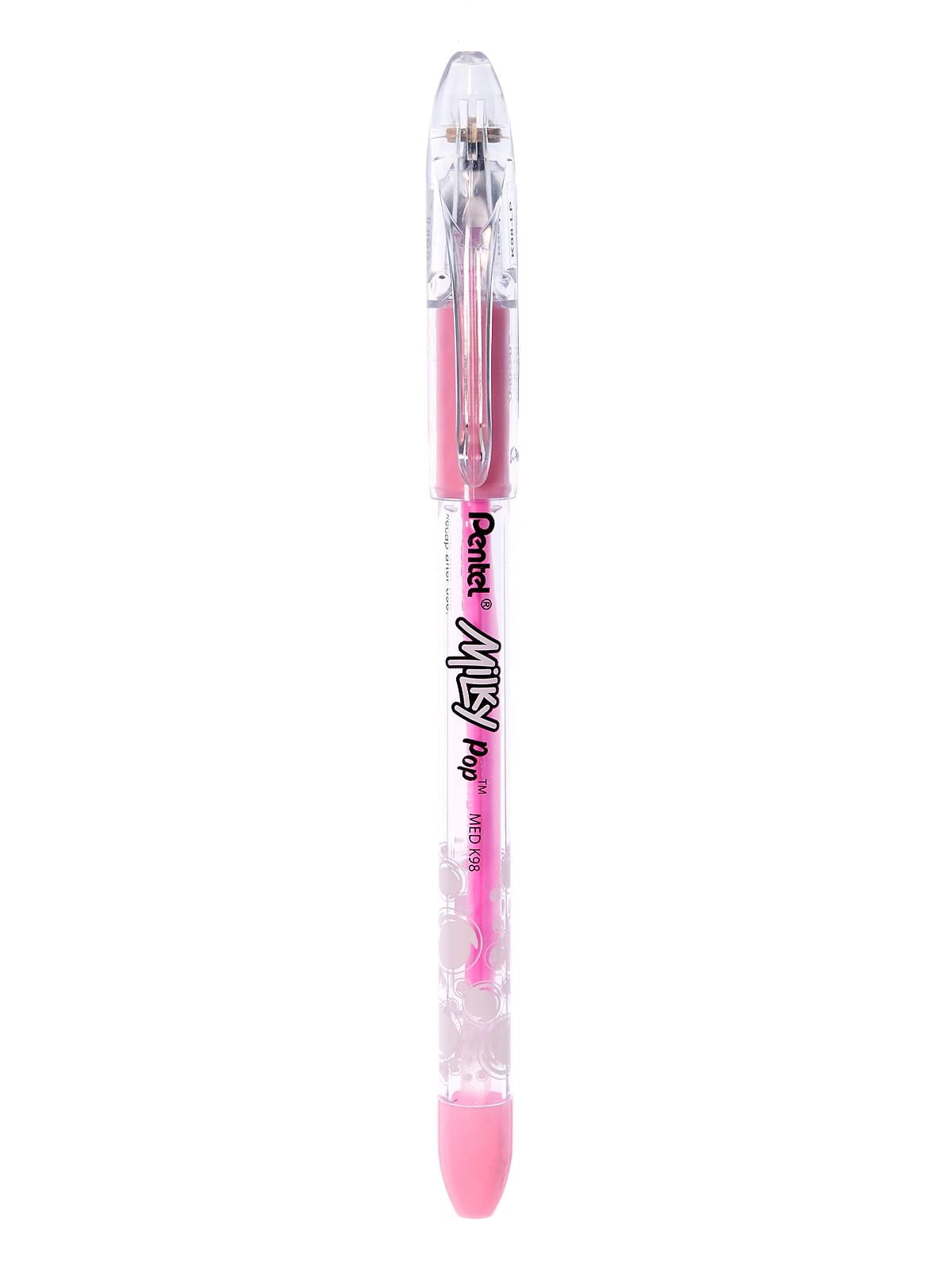 Milky Pop Gel Pens pink, 0.8 mm (pack of 12)