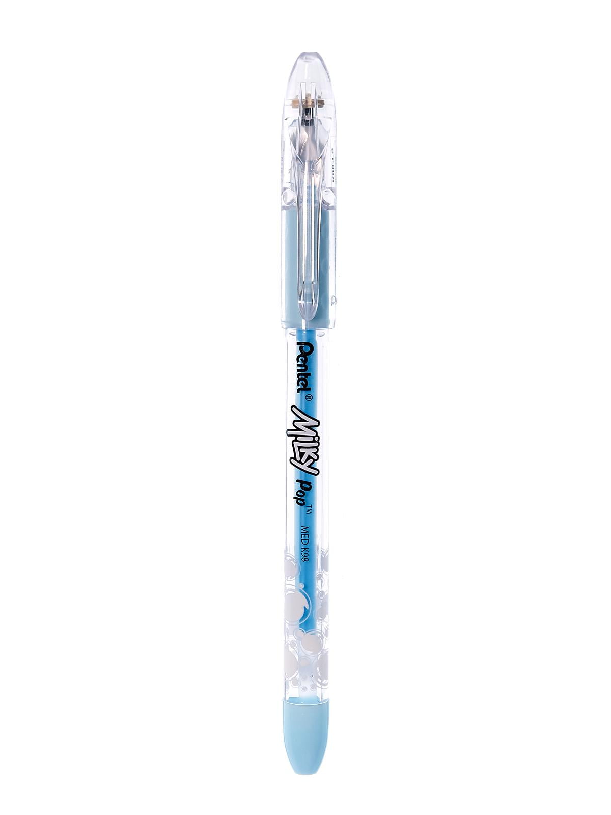 Milky Pop Gel Pens sky blue, 0.8 mm (pack of 12)
