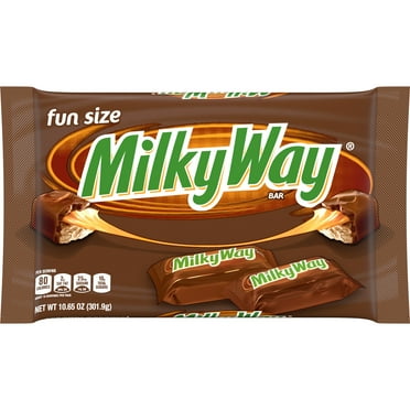 Milky Way Fun Size Milk Chocolate Candy Bars - 10.65 oz Bag