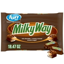 Milky Way Fun Size Milk Chocolate Candy Bars - 18.47 oz Bag
