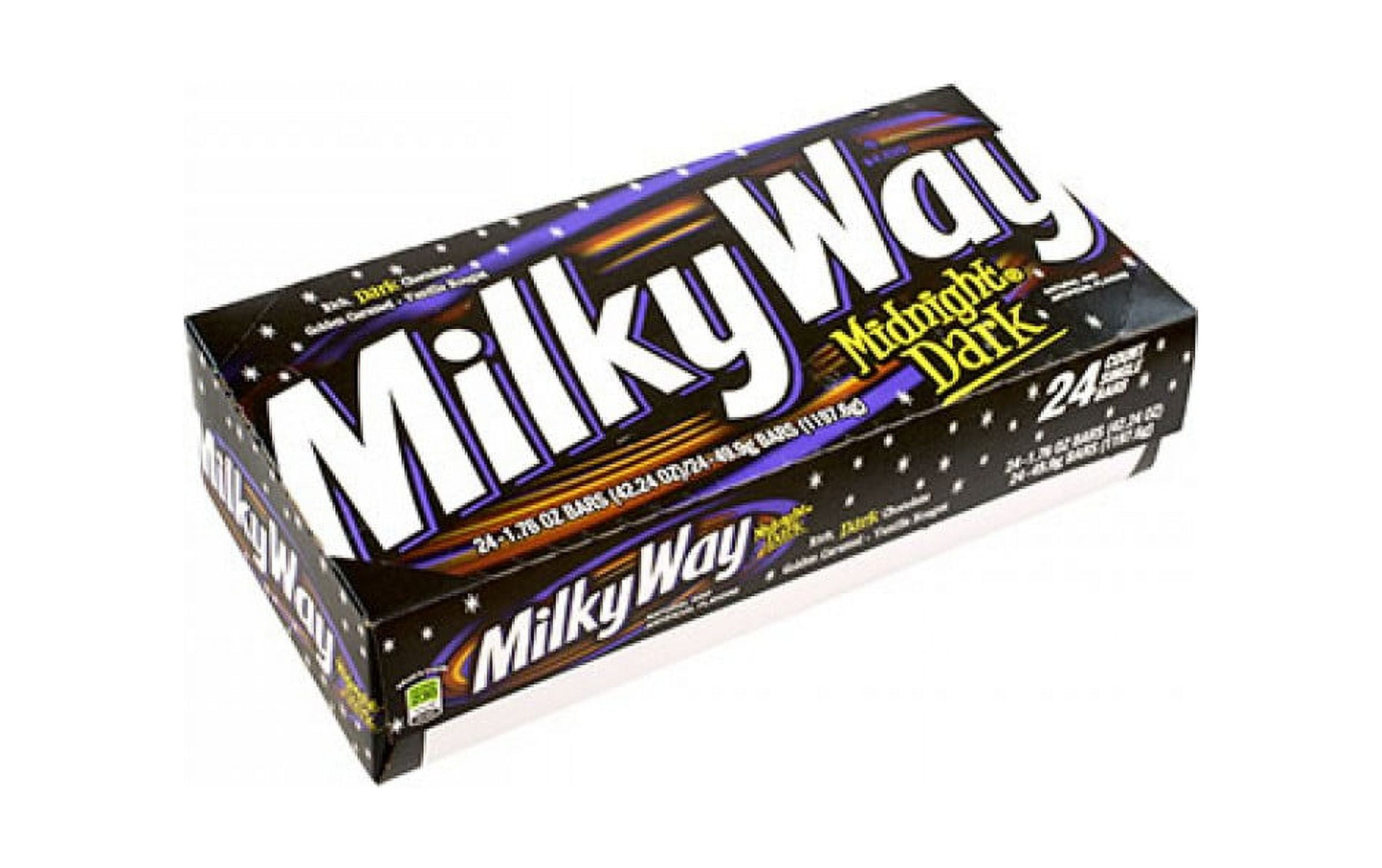 Milky Way Midnight Dark, 1.76 oz, 24 Count - Walmart.com