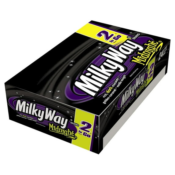 Milky Way, Midnight Sharing Single Bars, 2.83 Oz., 24 Ct.