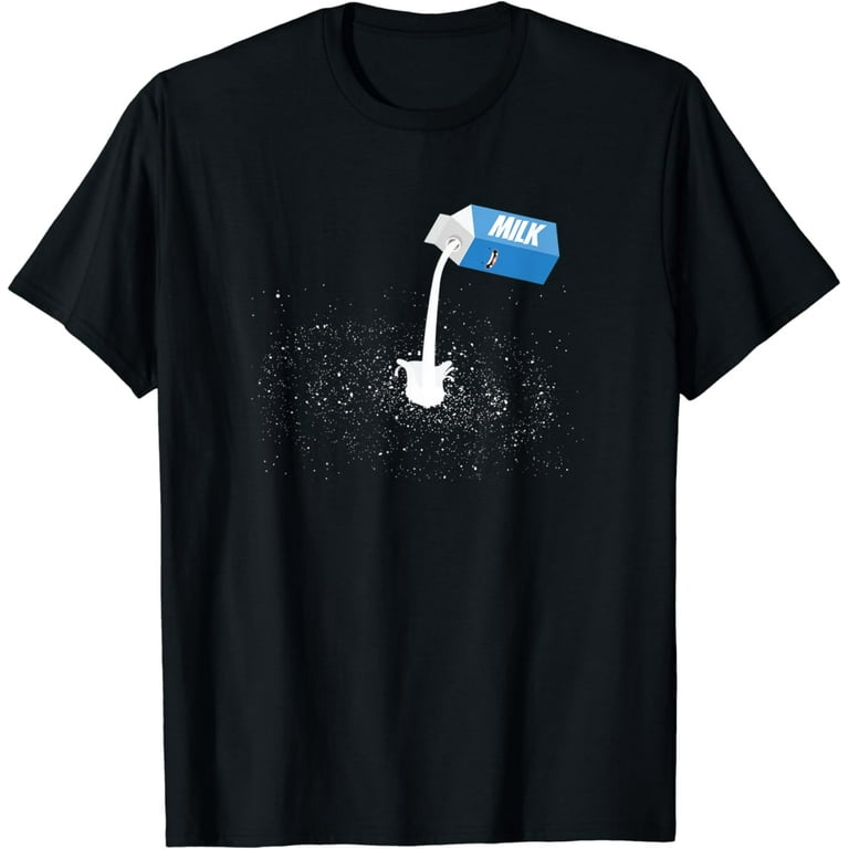 Milky Way Milk Carton Science Humor T Shirt Walmart