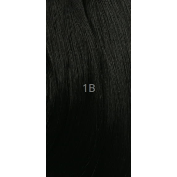 Milky Way Organique Pony Pro Easy Wrap Around Ponytail Yaky Straight 36 " (1B)