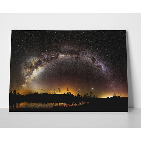 Milky Way Poster or Wrapped Canvas