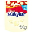 thumbnail image 1 of Milkybar White Chocolate Giant Buttons Share Bag 94g - Pack of 3 - (94g x 3) - Imported from United Kingdom by Sentogo - Milk is the #1 Ingredient, 1 of 3