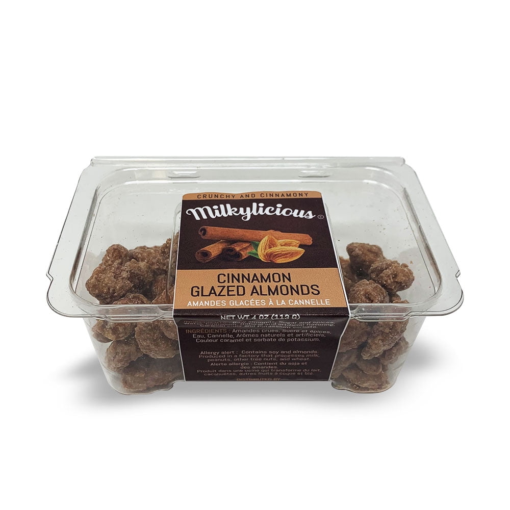Milkylicious Cinnamon Glazed Almonds 4 Oz