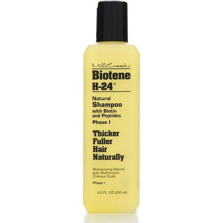Mill Creek Biotene H-24 Natural Shampoo With Biotin Phase 1 8.5 oz - (Pack of 2)