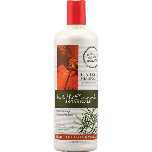 Mill Creek Botanicals Calming Formula Tea Tree Hair Shampoo - 16 Oz, 2 Pack