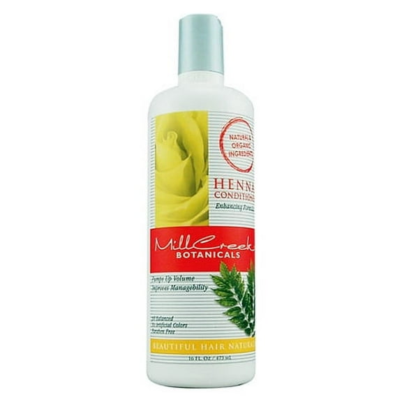 Mill Creek Botanicals Enhancing Formula Henna Conditioner - 16 Oz, 3 Pack