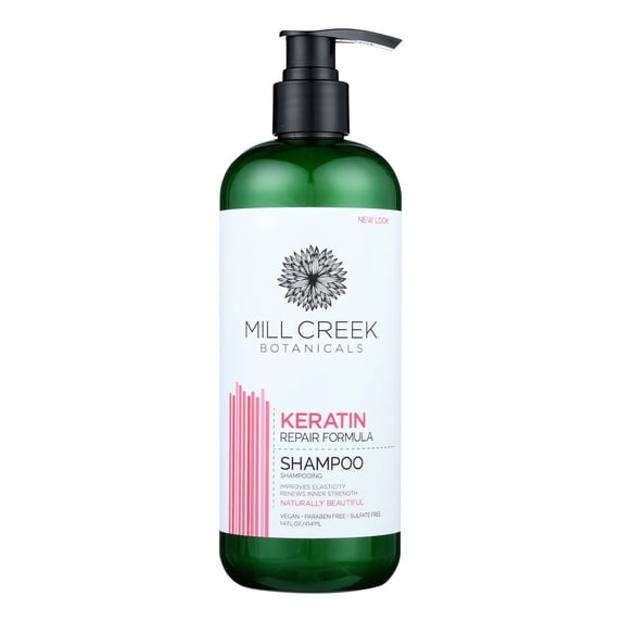 Mill Creek Botanicals Keratin Shampoo Repair Formula 14 fl oz 414 ml