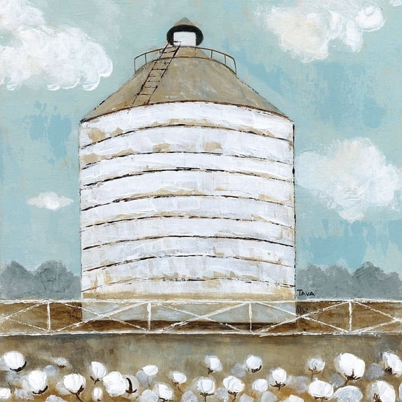 Mill Creek Farm Silo Poster Print by Tava Studios