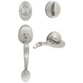 thumbnail image 1 of Mill Creek Handleset with Beaverton Lever, KW Keyway, Clear Pack, Satin Nickel by Stone Harbor Hardware, 1 of 1