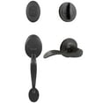 thumbnail image 1 of Mill Creek Handleset with Beaverton Lever, SC Keyway, Clear Pack, Matte Black by Stone Harbor Hardware, 1 of 2