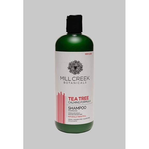 Mill Creek Tea Tree Shampoo 14 oz Pack of 3