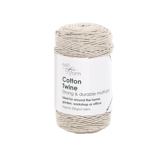 Mill Farm Cotton Twine Spool Large 250g /160m