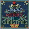 thumbnail image 1 of Mill Hill Counted Cross Stitch Kit 5.25"X5.25"-Merry Little Christmas-Perforated Paper, 1 of 1
