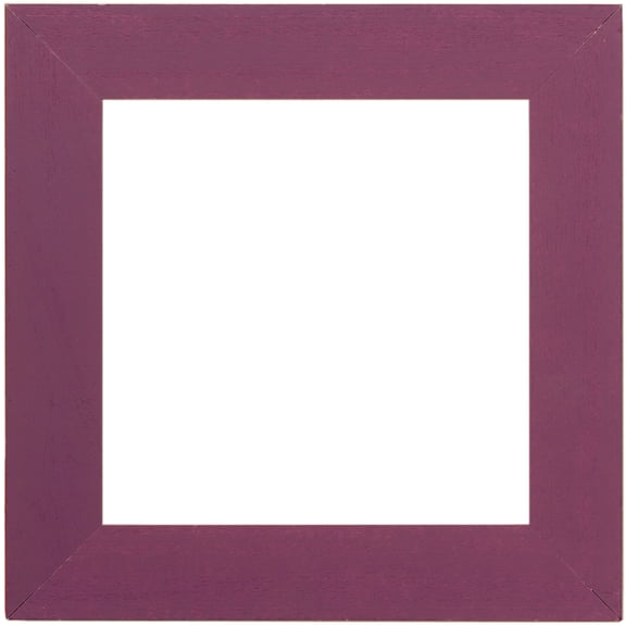 Mill Hill Wooden Frame 6"X6"-Matte Purple