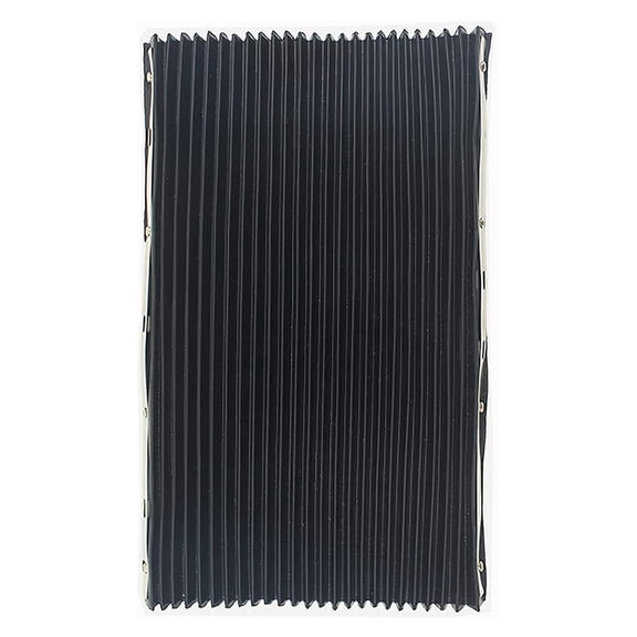 Mill Machine Tool Dust Protective Cover CNC Accordion Way 40x60cm/15.75x23.62''