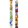 thumbnail image 1 of Millefiori Glass Flat Square Beads - 8mm by Bead Landing, 1 of 2