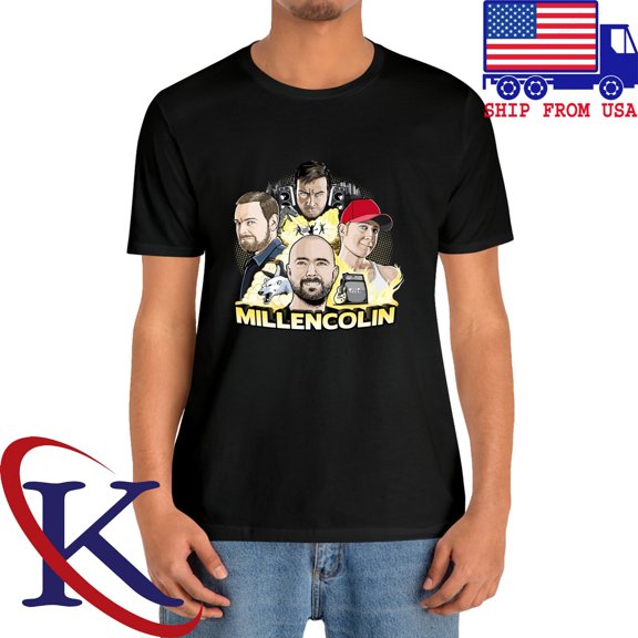 Millencolin Connection Men's Black T-Shirt Size S-5XL