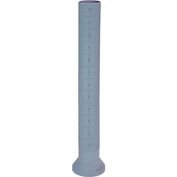 Quantum Storage Systems B3121692 Millenia Post - 38 in., Polymer Gray
