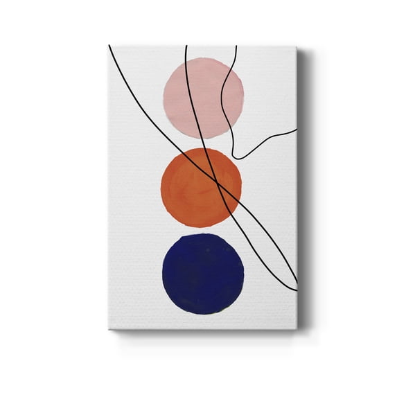 Millenium Geo Abstract Premium Gallery Wrapped Canvas - Ready to Hang - 18 x 27