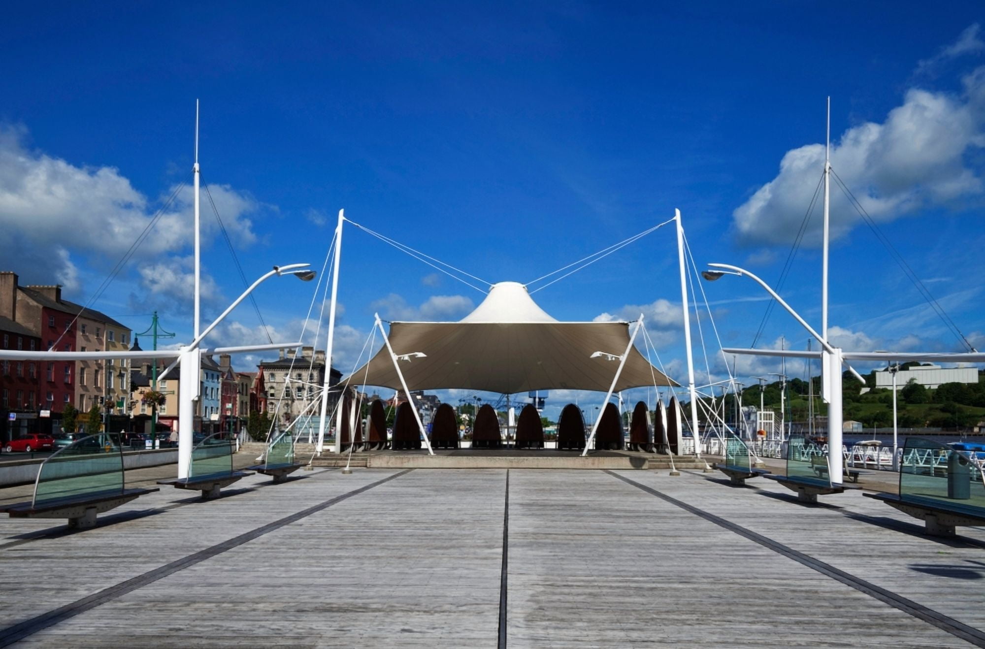 Millenium Plaza Waterford City Waterford Ireland Canvas Art - Panoramic Images (27 x 9)