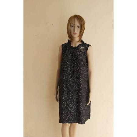 Millenium Women´s Dress Dots Size XL Black/Nude