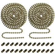 Millennial Essentials Beaded Pull Bronze Chain Extension Ceiling Fan