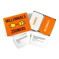 thumbnail image 1 of Millennials vs Zoomers | Trivia Card Game for Ages Where Smartest Generation Wins | More Than 200 Trivia Question Cards to Test Your Generational IQ (Millennials vs Zoomers), 1 of 8