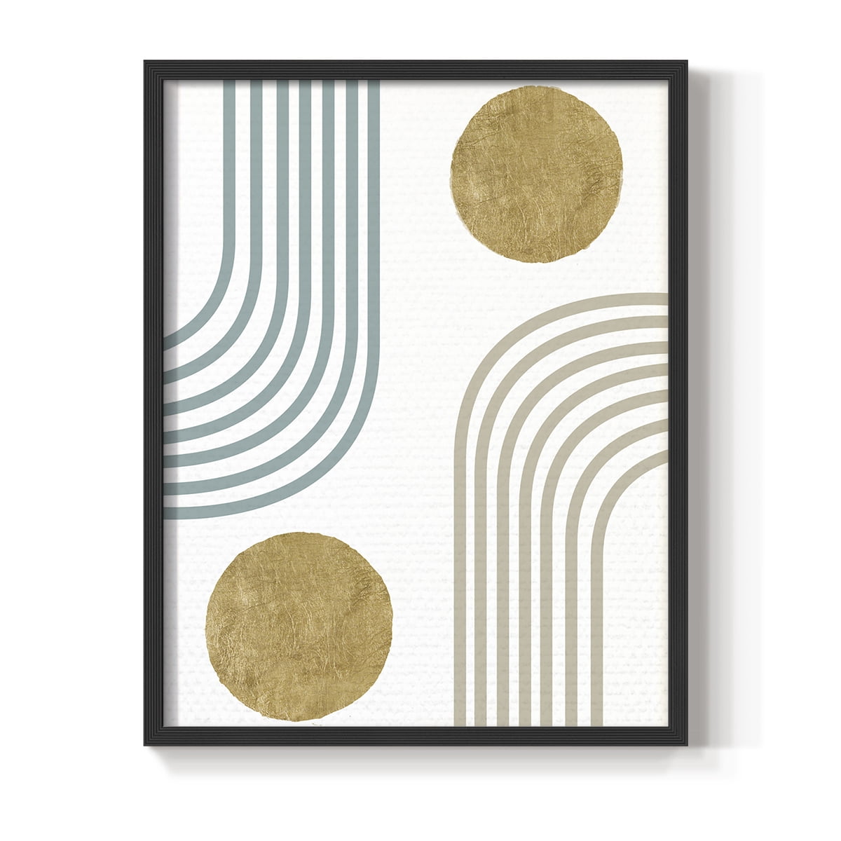 Millennium Arches in Black Solid Wood 16 x 20 Framed Print