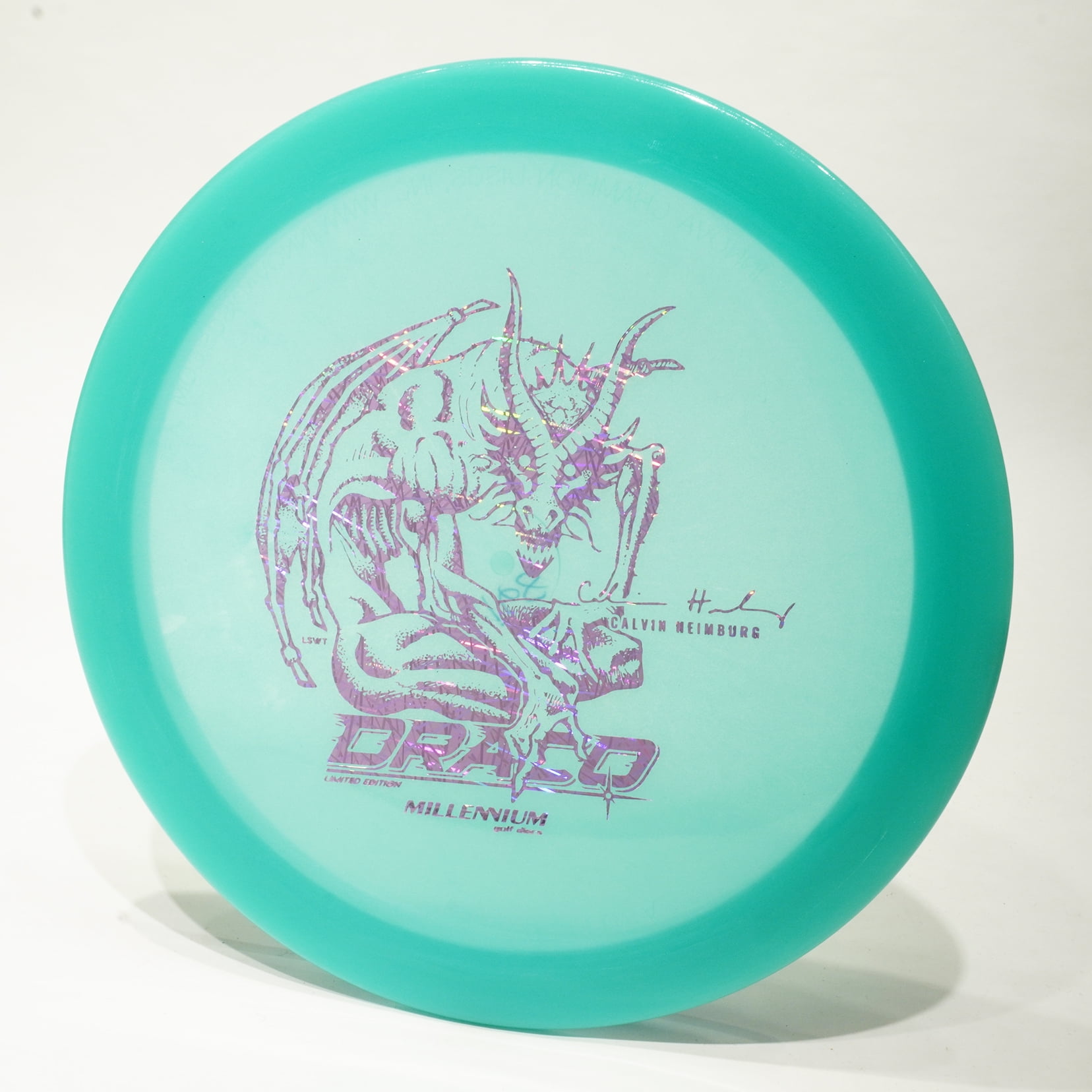 Millennium Calvin Heimburg Color Glow Draco Limited Edition Disc Golf Driver