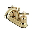 thumbnail image 1 of Millennium Centerset Lavatory Faucet Polished Brass - 8.95 x 8.35 x 7.75 in., 1 of 1