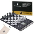 thumbnail image 1 of Millennium Electronic Chess Board Set - Beginner to Advanced Players - Interactive Strategy & Learning - Magnetic Pieces - 1-2 Player - Smart AI Chess Board - LCD Display, 1 of 11