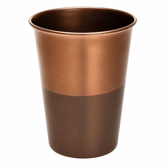 Millennium Collection Antique Copper Finish Tumbler - Versatile Bathroom Vanity Countertop Organizer, Kitchen Sink Accessory, Pencil Pen Makeup Brush Holder