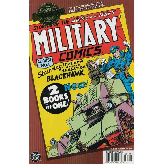 Millennium Edition: Military Comics #1 VF ; DC Comic Book