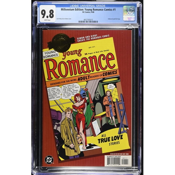 Millennium Edition: Young Romance Comics #1 - CGC 9.8 Comic Book