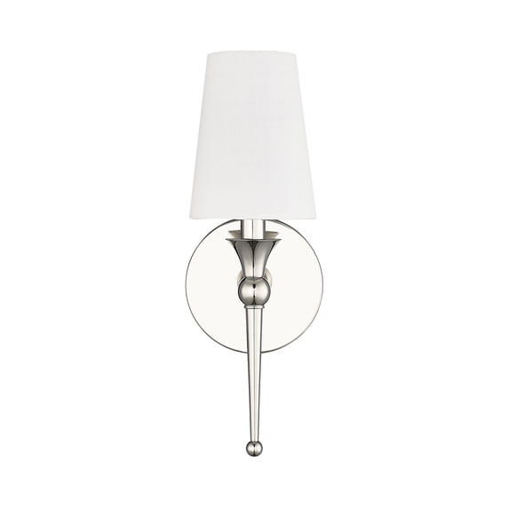 Millennium Lighting 1 Light Wall Sconce - 14 Inch Polished Nickel