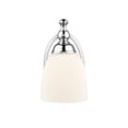 thumbnail image 1 of 4421-CH-Millennium Lighting-1 Light Wall Sconce-8 Inches Tall and 4.5 Inches Wide-Chrome Finish, 1 of 2
